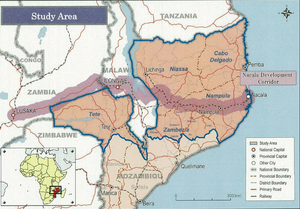 Image from PEDEC (Project for Economic Development Strategies for the Nacala Corridor), 2014