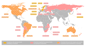 Map: Pension fund farmland investments around the world