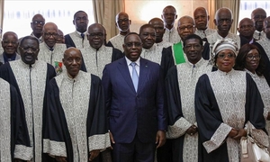 Le Président Macky Sall à l’Académie des sciences, à l’occasion de la présentation du rapport sur les OGM.