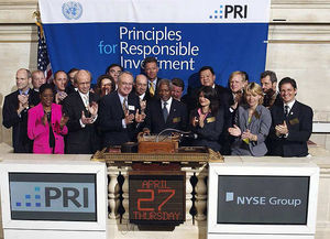 The number of signatories to the United Nations Principles for Responsible Investment (UN PRI) rules on farmland doubled between 2011 and 2014, and the UN PRI has now incorporated those rules into its general guidance for all investors.