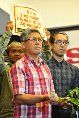 "The uprooting of the Golden Rice field trial by more than 400 farmers and sectoral groups last 2013 proved to be just, given the dangerous nature of the said product” said Cris Panerio of MASIPAG.