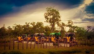 One of the communities confiscated some of the companies’ bulldozers and kept them in their village. (Photo: Mlu Prey II community)