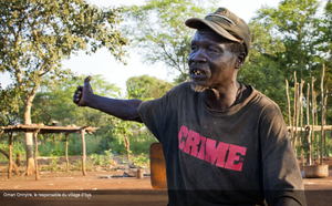 Omman Oyiré, chef du village, Ilya, Gambela. (Photo : Jiro Ose)