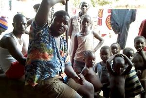 Eddy Kamara was among villagers arrested for blockading Socfin's land in Pujehun District. (Photo: Oakland Institute)