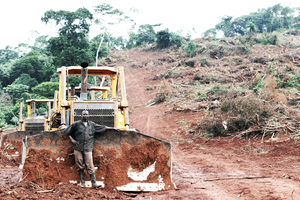 El acaparamiento global de tierras está lejos de terminar. (Foto: FOE International)