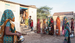 Milk collection centre, Chotila, Gujarat (Photo: Chinky Shukla/CSE)