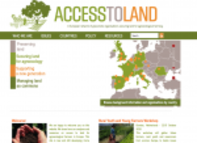 Access to land : le site-image