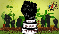 Declaración en contra de la criminalización, persecución, judicialización de la lucha por la defensa de la vida, los derechos, los territorios, el agua, las semillas y la madre tierra-image