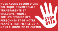 Les organisations de la société civile européenne et canadienne appellent au rejet de l'AÉCG / CETA-image