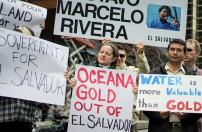 OceanaGold: Paguen la deuda y fuera de El Salvador-image