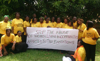 Press release: Women demand that oil palm companies stop violence and give back community land-image