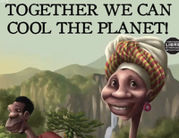 Comic book: Together we can cool the planet!-image