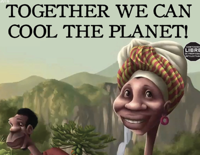 Comic book: Together we can cool the planet!-image