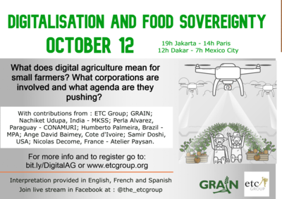 Workshop: Food Sovereignty and Digitalization of Food Systems-image